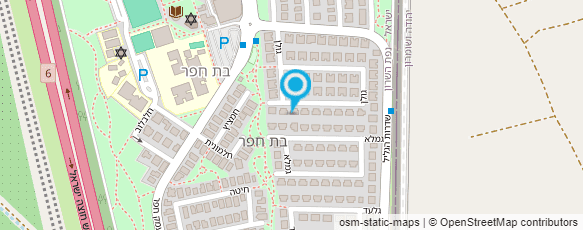 מפת הגעה אל תמר שחר