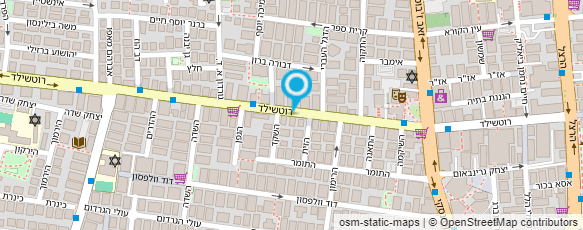 מפת הגעה אל צעצועים פלוס - אבי לידן