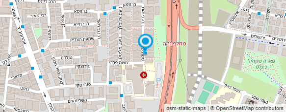 מפת הגעה אל אצל קלרנס-פדיקור ומניקור רפואי