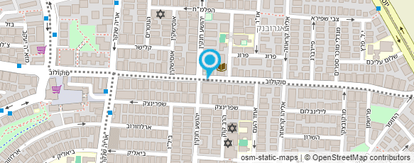 מפת הגעה אל יצחק חיים יעקוביאן