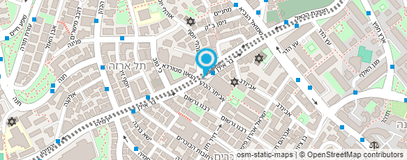 מפת הגעה אל חני פיין - סדנאות לקונדטוריה