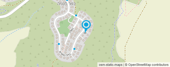 מפת הגעה אל דוד חן - סדנאות זכוכית