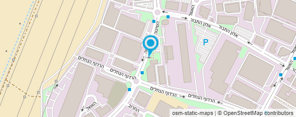 מפת הגעה אל תל-בר תעשיות למוסדות בריאות בע"מ