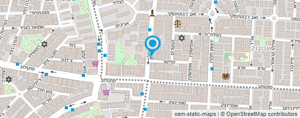 מפת הגעה אל אירינה טיפוח הגוף מפת הגעה אל אירינה טיפוח הגוף