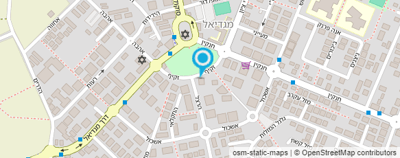 מפת הגעה אל נגה שרמן