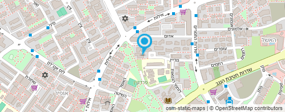 מפת הגעה אל המרכז הישראלי לקפוארה