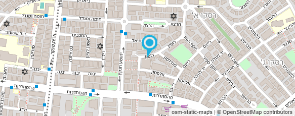 מפת הגעה אל אושרית Oshrit