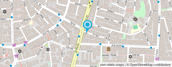 מפת הגעה אל נגרות יוצרת - אודי אריאל