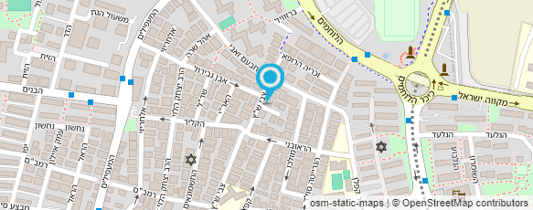 מפת הגעה אל מזגני השלום