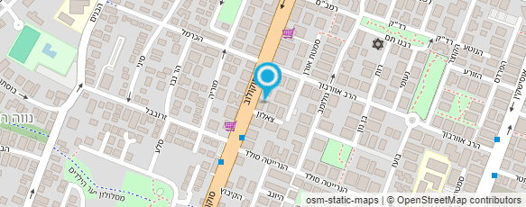 מפת הגעה אל קפה לואיז