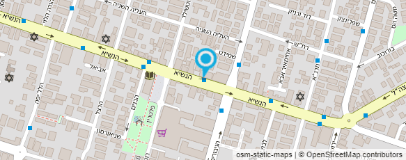 מפת הגעה אל הכי בעיר