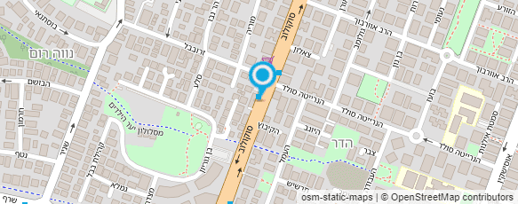 מפת הגעה אל קונפטי יבוא ושיווק מוצרי מסיבה