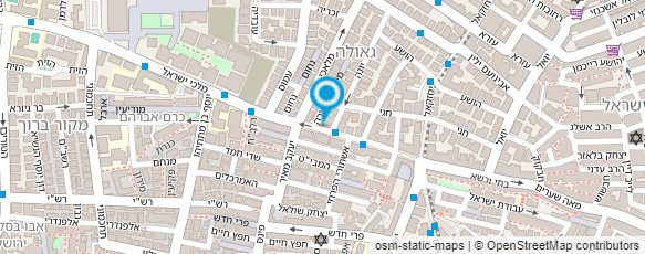 מפת הגעה אל גודה בית ספר לאיפור בע"מ