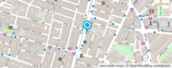 מפת הגעה אל עו"ד אלעד יהודה