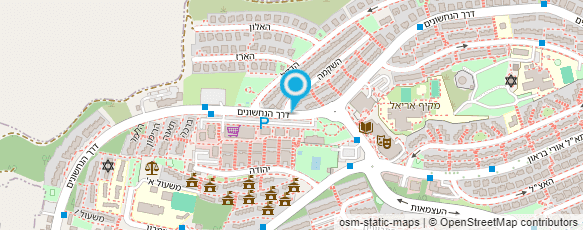 מפת הגעה אל פיצה אש