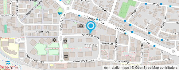 מפת הגעה אל רמי רחמים-סיוד וצביעה