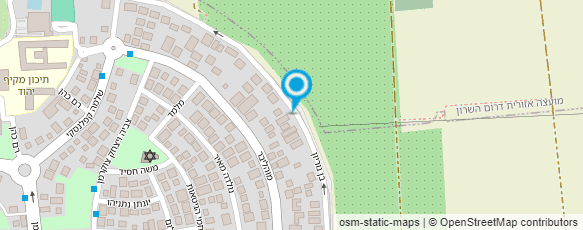 מפת הגעה אל יונית דוד מאפרת מקצועית