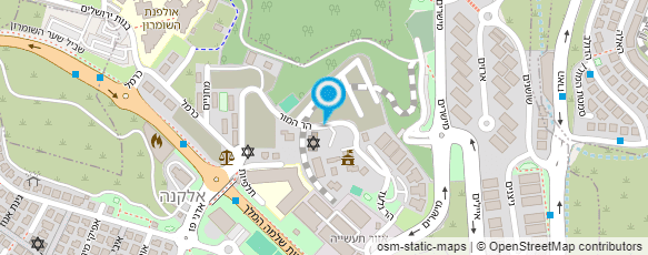 מפת הגעה אל מעון שירת אלקנה