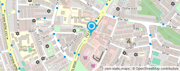 מפת הגעה אל פיצה כמעט חינם