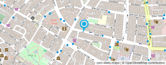 מפת הגעה אל ב.ב.ח שיווק באינטרנט