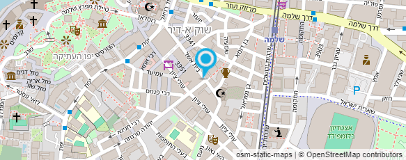 מפת הגעה אל תורג'מן גאלרי מפת הגעה אל תורג'מן גאלרי