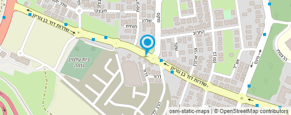 מפת הגעה אל רינה קריאף