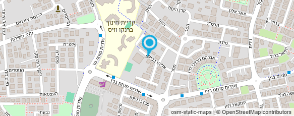 מפת הגעה אל ד"ר אהרון בן בנימין מפת הגעה אל ד"ר אהרון בן בנימין
