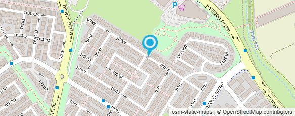 מפת הגעה אל שרון נעים-קוסמטיקאית רפואית