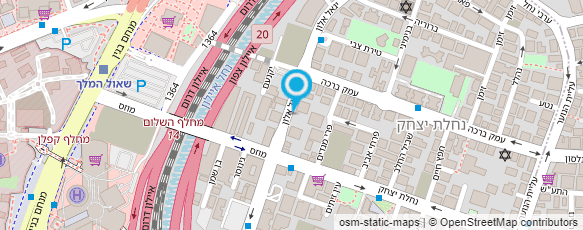 מפת הגעה אל עו"ד לוין אדם