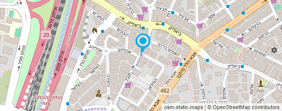 מפת הגעה אל עו"ד וייס רינה