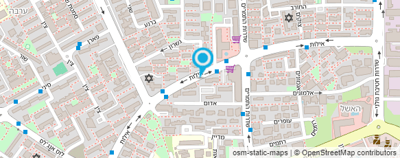 מפת הגעה אל מספרת רפסודי