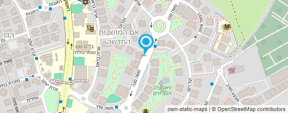 מפת הגעה אל קרולין לסקר קוסמטיקאית מוסמכת