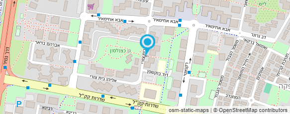 מפת הגעה אל נופר גריכטר איפור מקצועי