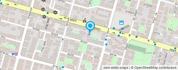 מפת הגעה אל קבוצת העתקות כפר סבא