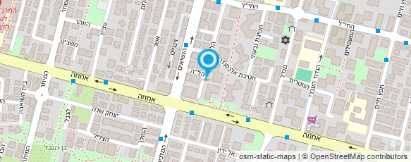 מפת הגעה אל ג'ולי - איפור מקצועי