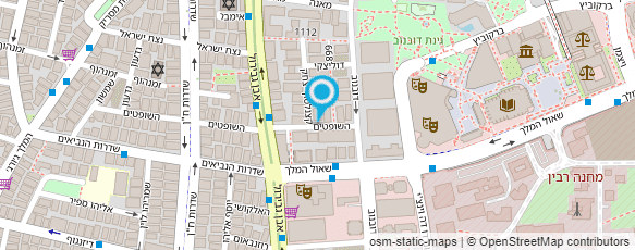 מפת הגעה אל סטודיו בנישו