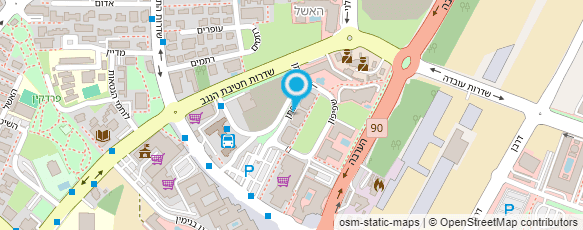 מפת הגעה אל עו"ד אושרת לוי