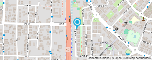 מפת הגעה אל יעל הרשקוביץ מפת הגעה אל יעל הרשקוביץ