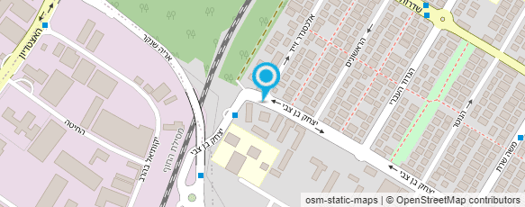 מפת הגעה אל לנה זינמן מאפרת מקצועית