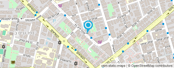 מפת הגעה אל רבקה הוד פדיקור רפואי