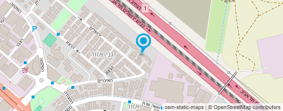 מפת הגעה אל עו"ד אלעזרוב יעל