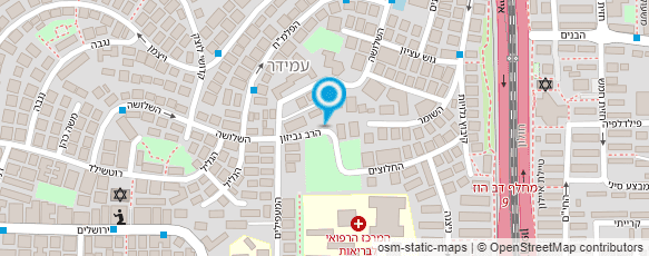 מפת הגעה אל פאני ברכה פדיקור רפואי לסוכרת