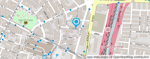 מפת הגעה אל נגרות אורבנית סביבתית