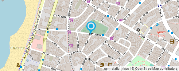 מפת הגעה אל תומר פוקס