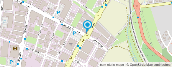 מפת הגעה אל נאנו שיווק והפצה - ציוד משרדי