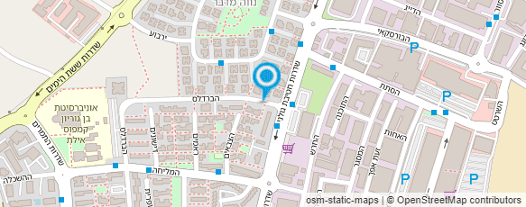 מפת הגעה אל רוית  - רקדנית בטן