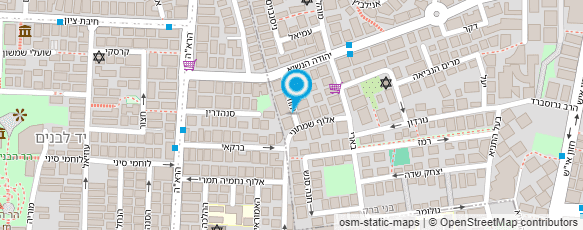 מפת הגעה אל מושייב שרה-סופי פינוק ויופי