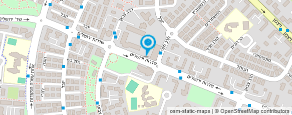 מפת הגעה אל פיצה רומא