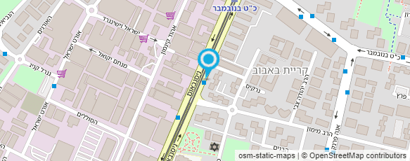 מפת הגעה אל אורנטליכר אלבינה- פדיקור רפואי