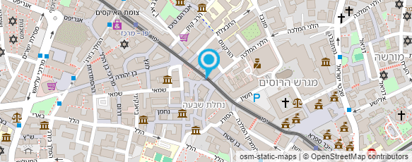 מפת הגעה אל חי חזי - תכנון ערים ואדריכלות